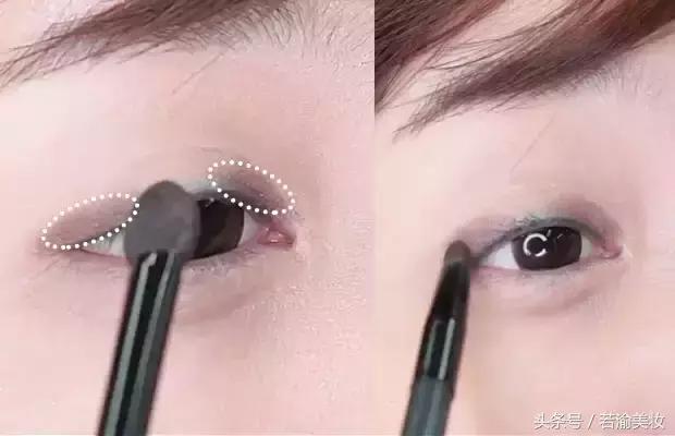 眼影的画法新手简单淡妆,眼影的画法初学者