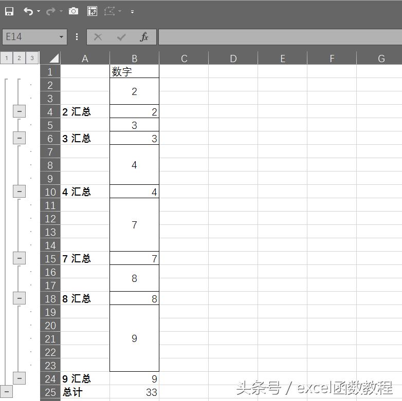 合并相同项的单元格并求和,表格如何合并相同的单元格