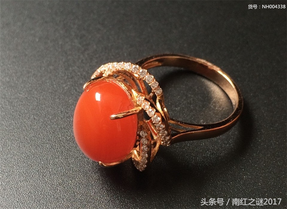 大气轻奢祖母绿戒指,法式轻奢八芒星戒指