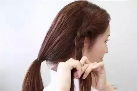 简单又漂亮的短发编发造型教程,短发编发发型简单又好看步骤