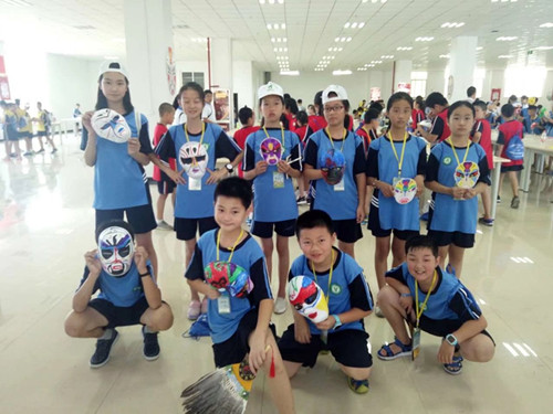 石泉县青少年活动中心参加陕西省校外活动中心传统夏令营活动