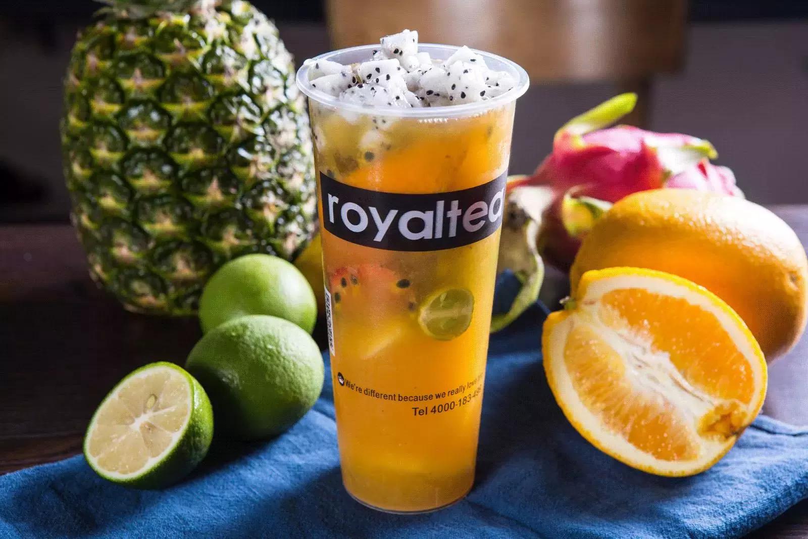 比奶茶店还好喝的水果茶,比喜茶还火的奶茶店