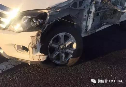 高速上两车相撞后又被一车撞了,高速撞飞两路人