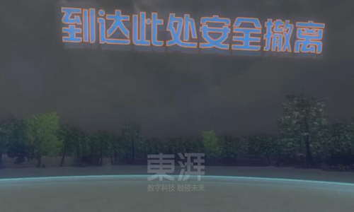 真实模拟地震来临时,地震模拟逃生