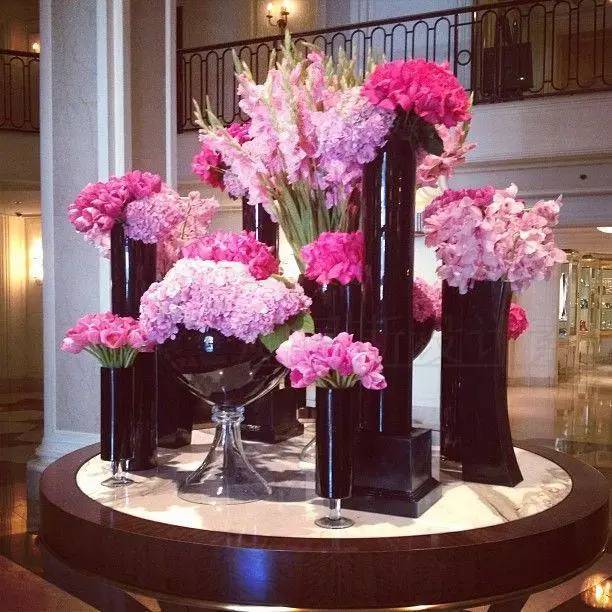 艺术花艺客厅,商业空间花艺设计图