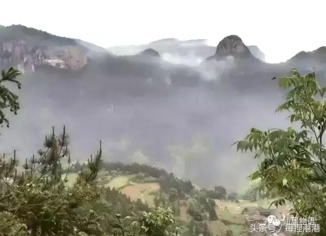 台州的公盂村,浙江省仙居县田市镇公盂村