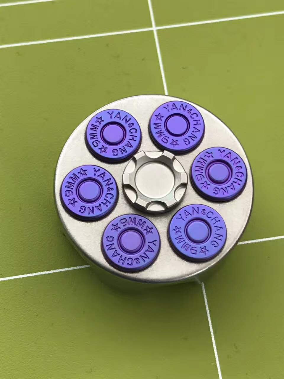 指尖陀螺制作蓝色,如何制作edc指尖陀螺