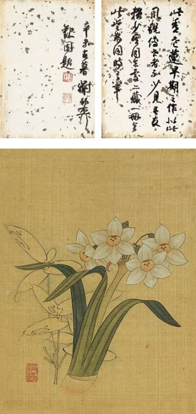 陈洪绶笔下的花鸟草虫,陈洪绶草虫画