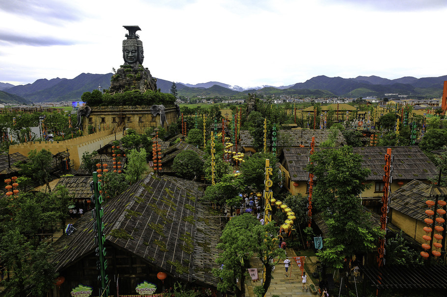 炭河古城亲子游,游炭河古城感想