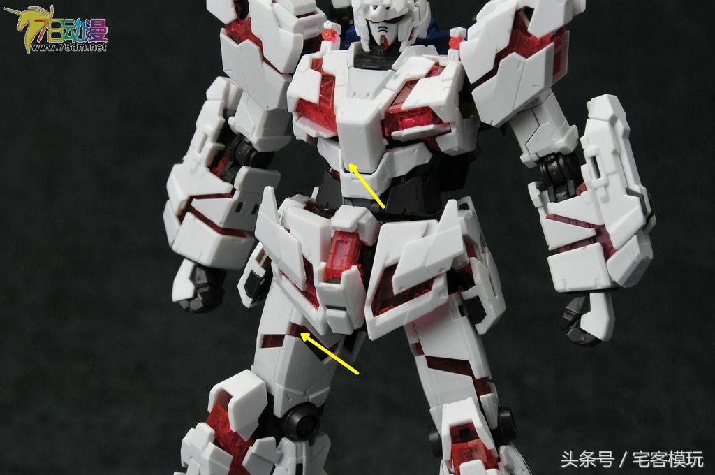 78配色rg独角兽,万代78