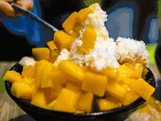 芒果沙冰做法,芒果沙冰简易版