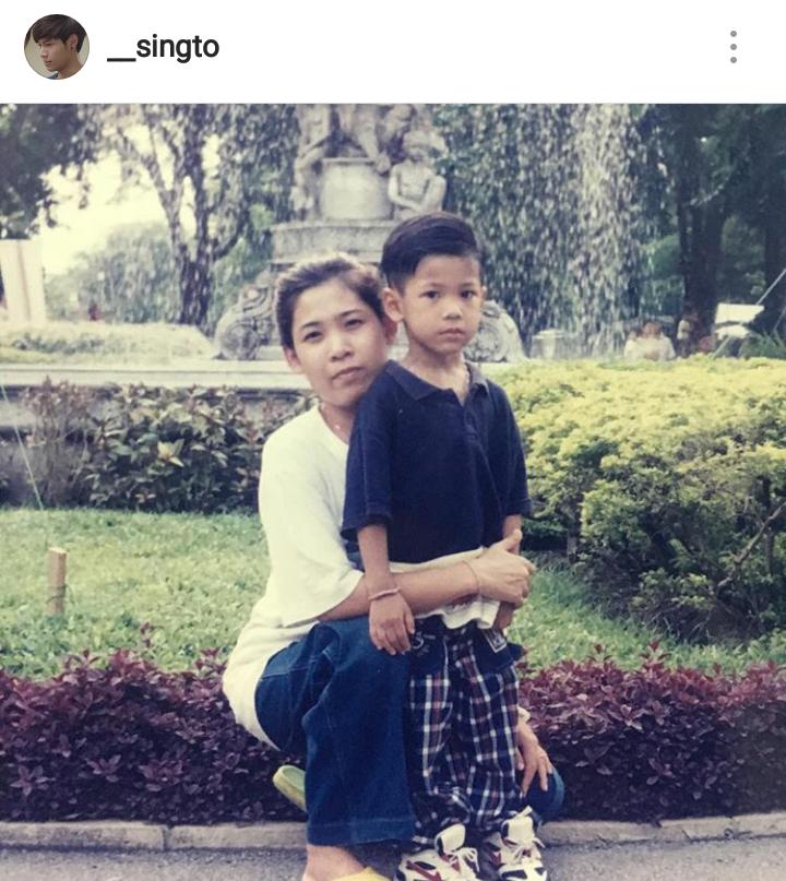 泰国母亲节，来看看泰星与母亲的有爱照片吧！