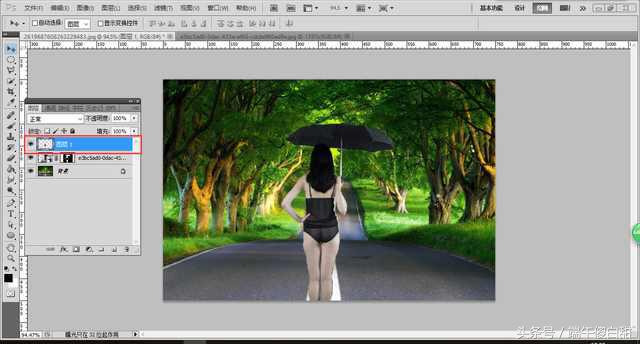 ps创意人像海报双重曝光效果,ps双重曝光的混合选项设置