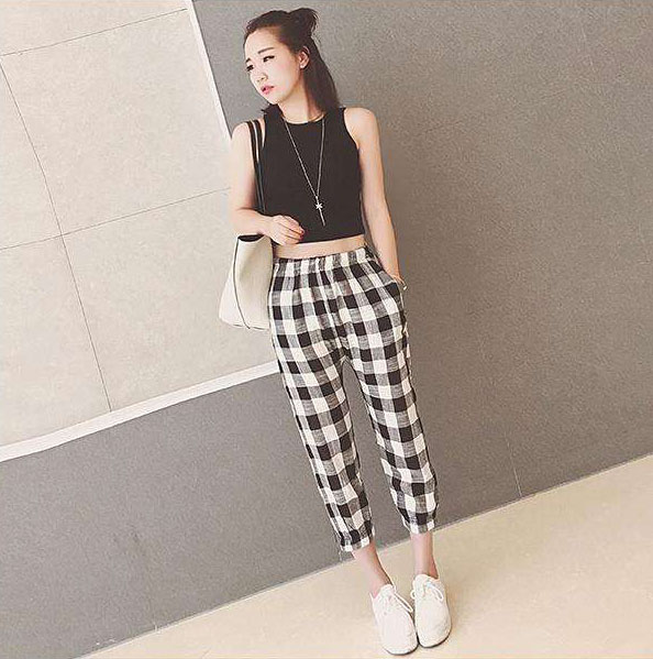 九分裤的正确搭配显高又高级,九分裤怎么穿搭好看冬季