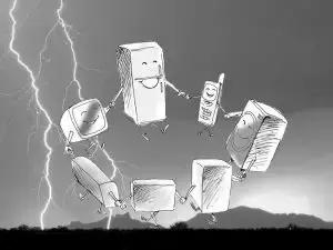 暴雨天家里怎么防雷电安全,多发雷雨怎么防雷电