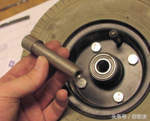 手工打造双人电动四轮小车,手工自制电动四轮车全过程