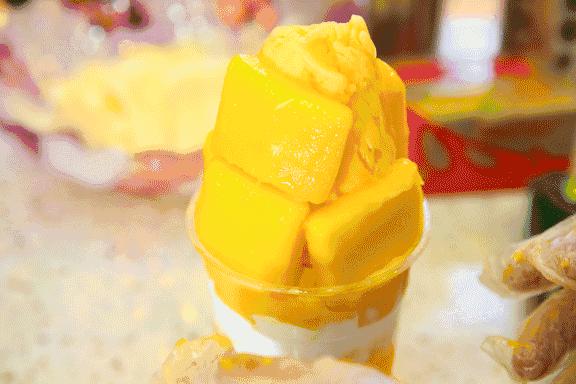 芒果沙冰做法,芒果沙冰简易版