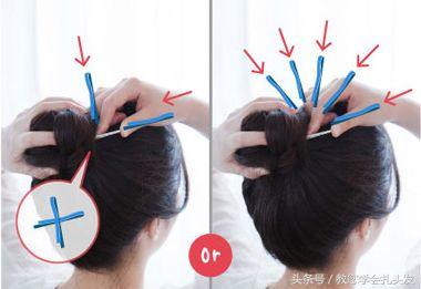花苞头发型怎么扎好看,花苞头的扎法教程短发儿童