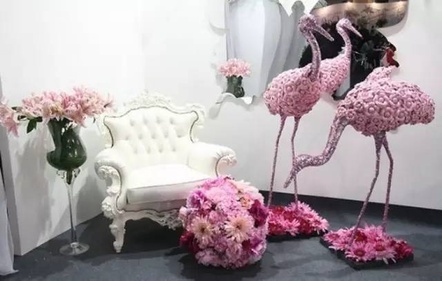 艺术花艺客厅,商业空间花艺设计图