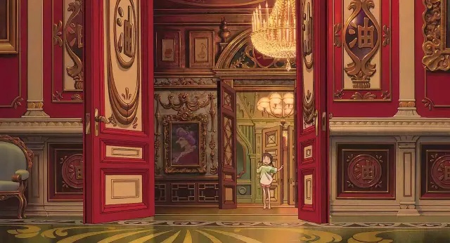 宫崎骏千与千寻汤屋视频,宫崎骏千与千寻油屋场景