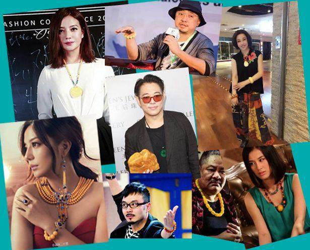 赵薇戴烤色蜜蜡,赵薇代言蜜蜡