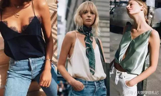 缎面睡衣风,质感女式睡衣中长款缎面