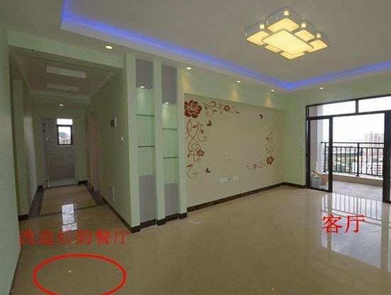 媳妇太猛了，为接我爸妈来住，硬把2房改成小3房，由衷感激她！