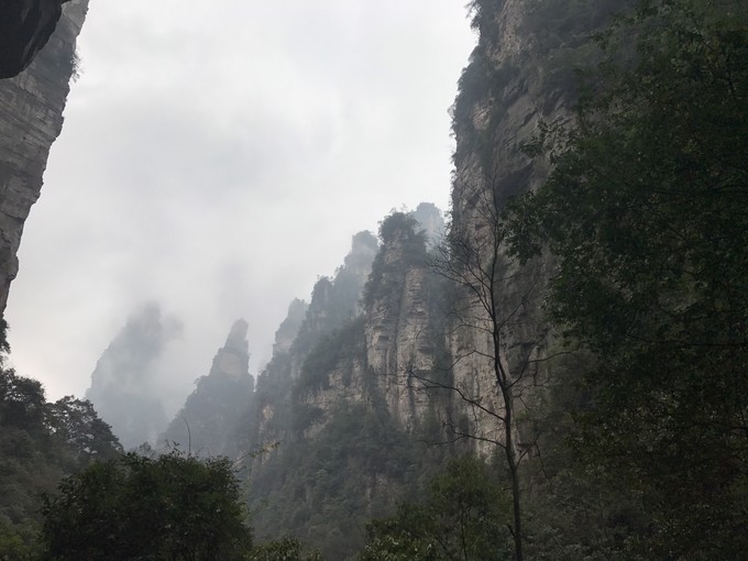 七天六晚长沙张家界吃货视角带你领略冰天雪地的张家