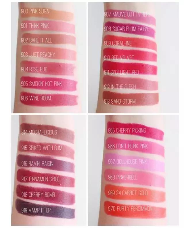 2020平价口红色号排行榜前十名,口红排行榜最好看色2020秋冬平价