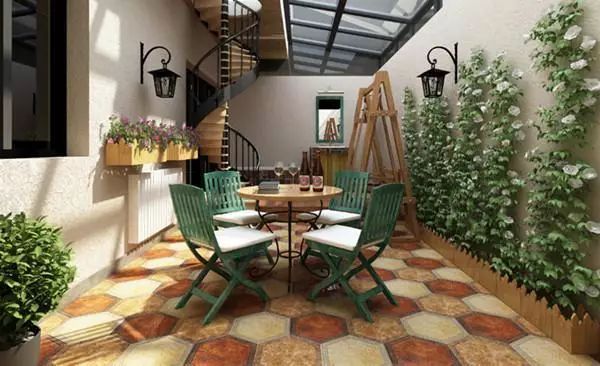 装修新房六角砖不一样的格调只属于追求品质生活的你！