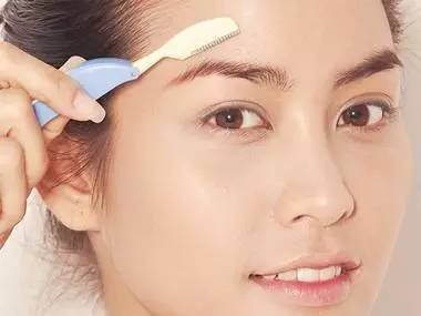 眉毛画对了可以提升颜值,眉毛画粗一点显脸小吗