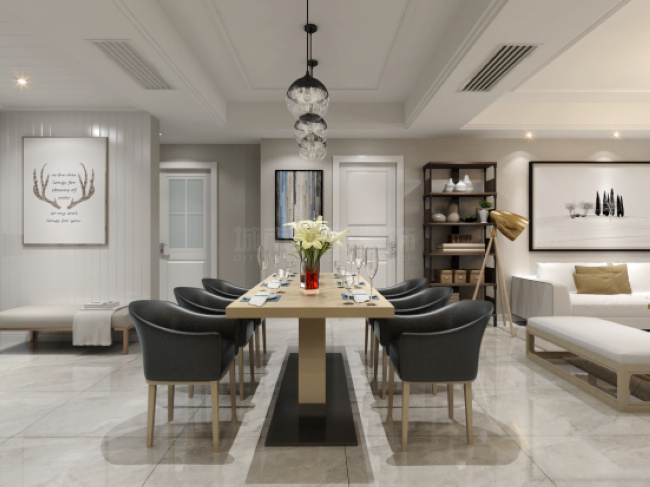 「西安」首创漫香郡270㎡素雅北欧风格,简洁到极致的优雅艺术