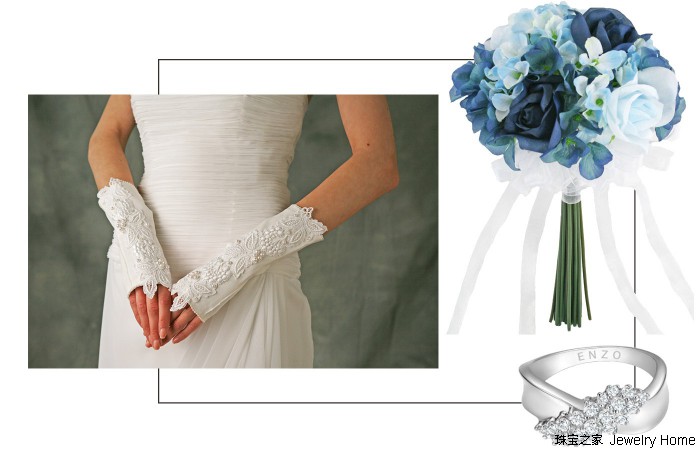 婚纱手套怎么选,婚礼戴什么手套最好看