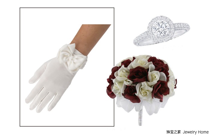 婚纱手套怎么选,婚礼戴什么手套最好看