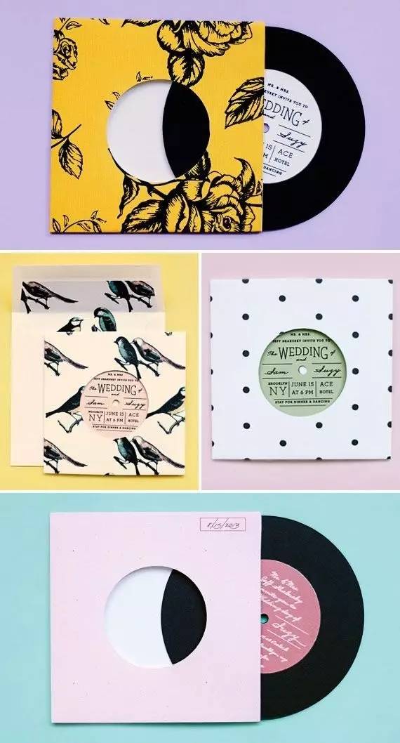 最具创意的婚礼邀请函,那些惊艳你的婚礼请柬