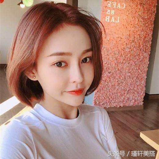 韩国潮流超短发发色,韩系发色短发推荐