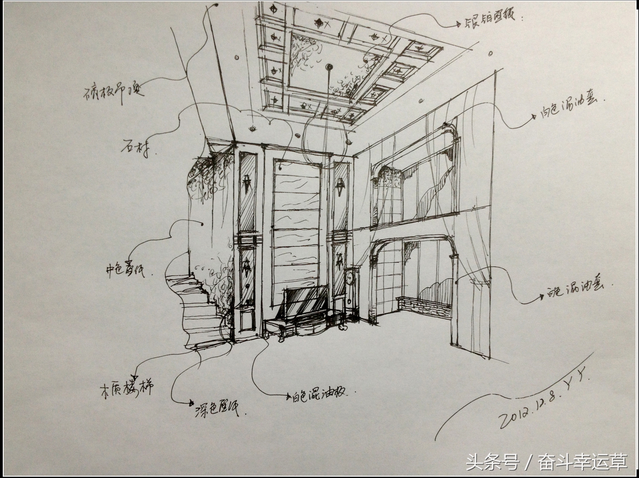 120平三层复式楼装修效果图,三层豪宅装修风格