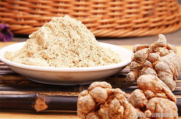 美容养颜面膜的正确用法,自制三七粉面膜美白淡斑补水抗皱