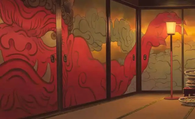 宫崎骏千与千寻汤屋视频,宫崎骏千与千寻油屋场景