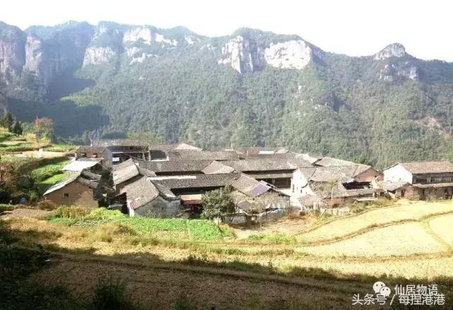 台州的公盂村,浙江省仙居县田市镇公盂村