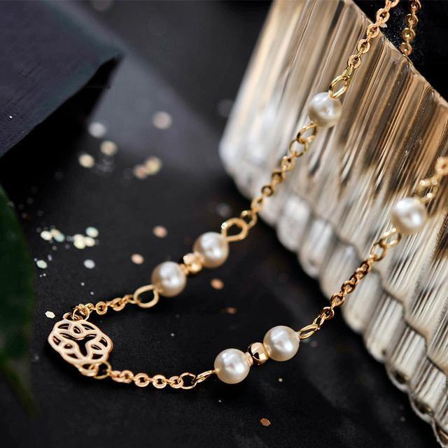 粗跟时尚百搭脚链,新时尚百搭爱心脚链