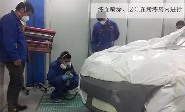 汽车喷漆打磨流程,喷漆流程各项工序的作用