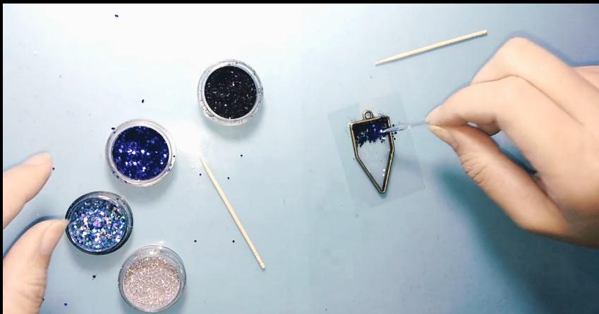 手工水晶珠项链教程,手工制作珍珠水晶项链