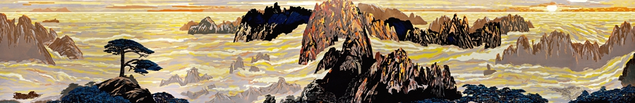 新徽派版画,中国新徽派版画作品