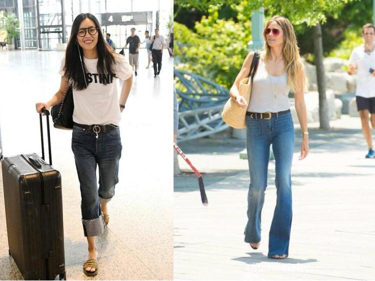 烂大街的牛仔裤被穿出高级感,烂大街的宽松牛仔裤