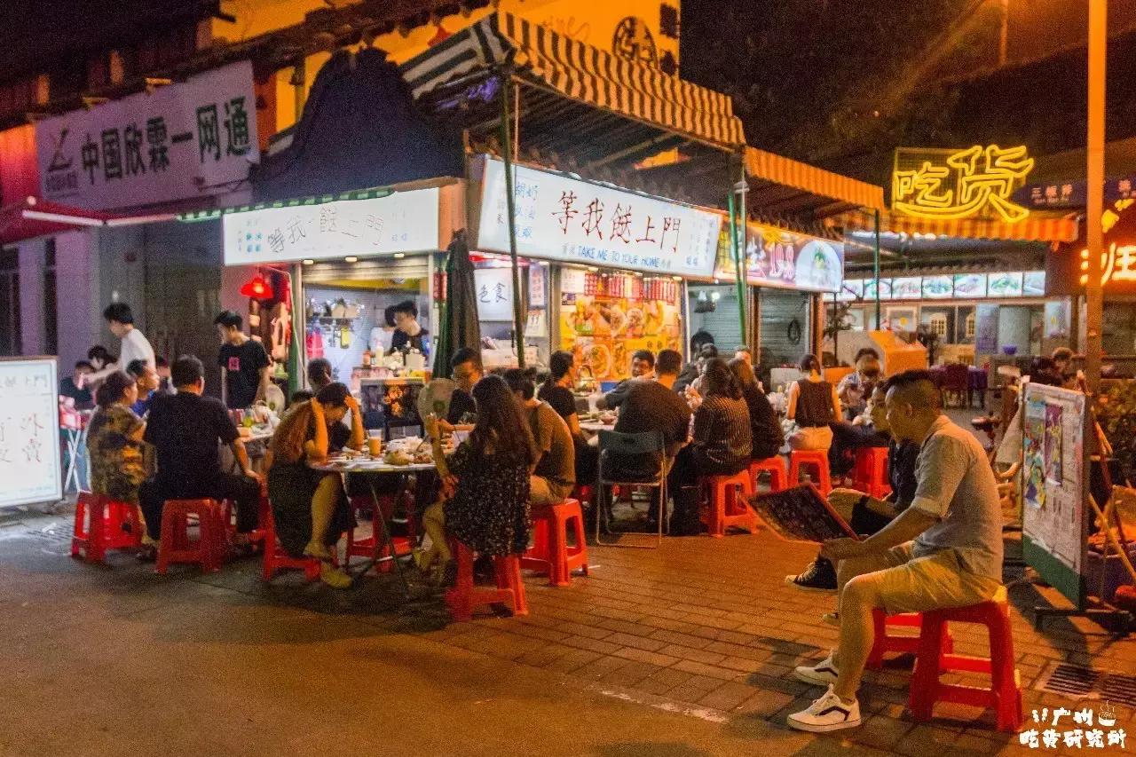香港最旧的大排档,香港大排档出现在广州街头
