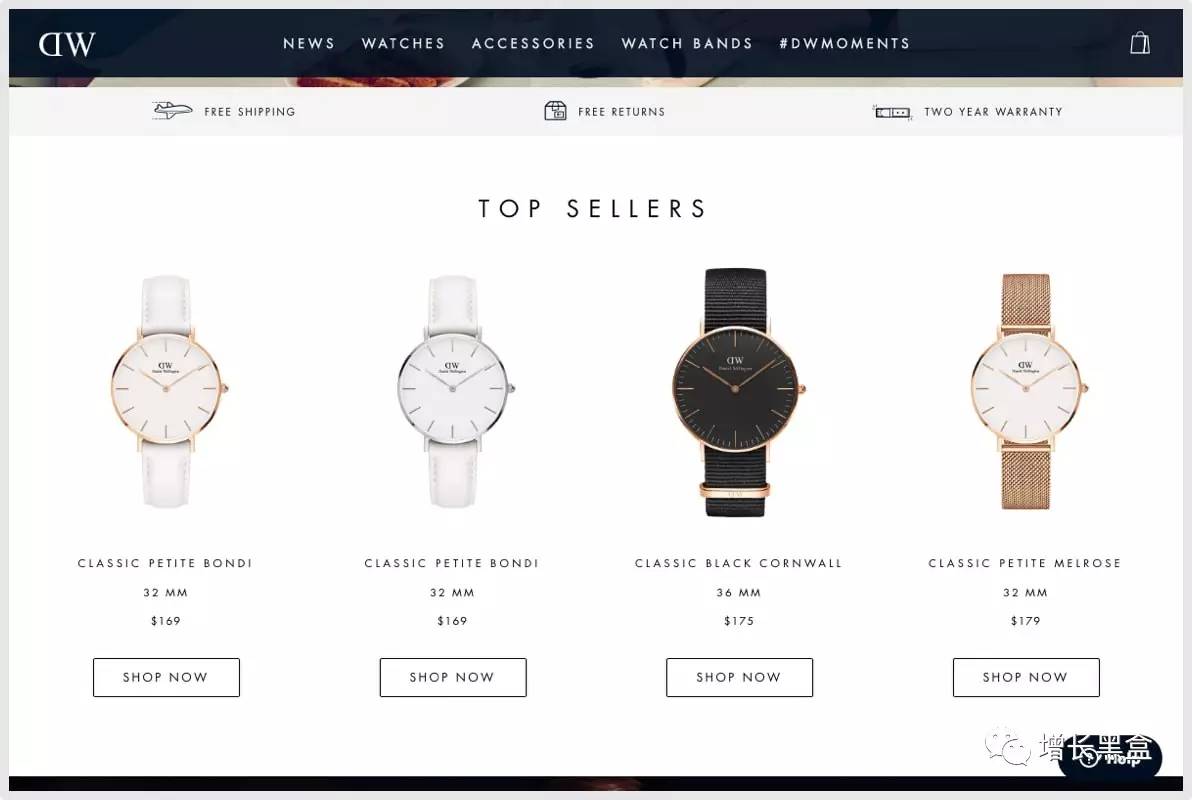 跨境电商案例分析:他投资3万美元卖爆款手表,年入2.28亿!