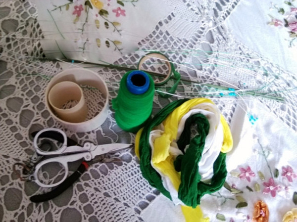 丝网花手工教程,情人节玫瑰花单支丝网花