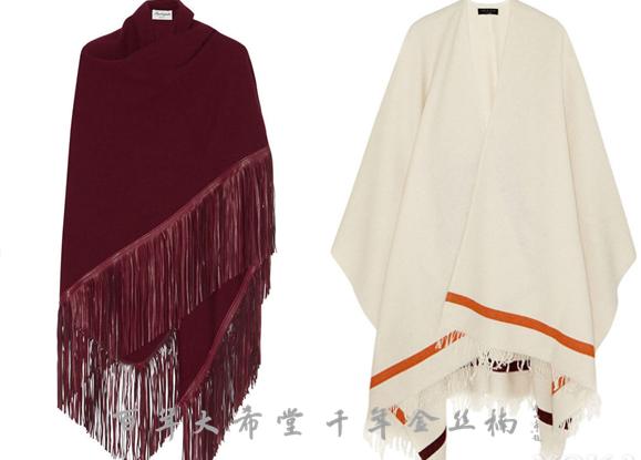 围巾围住头发,很冷围上围巾就不冷了