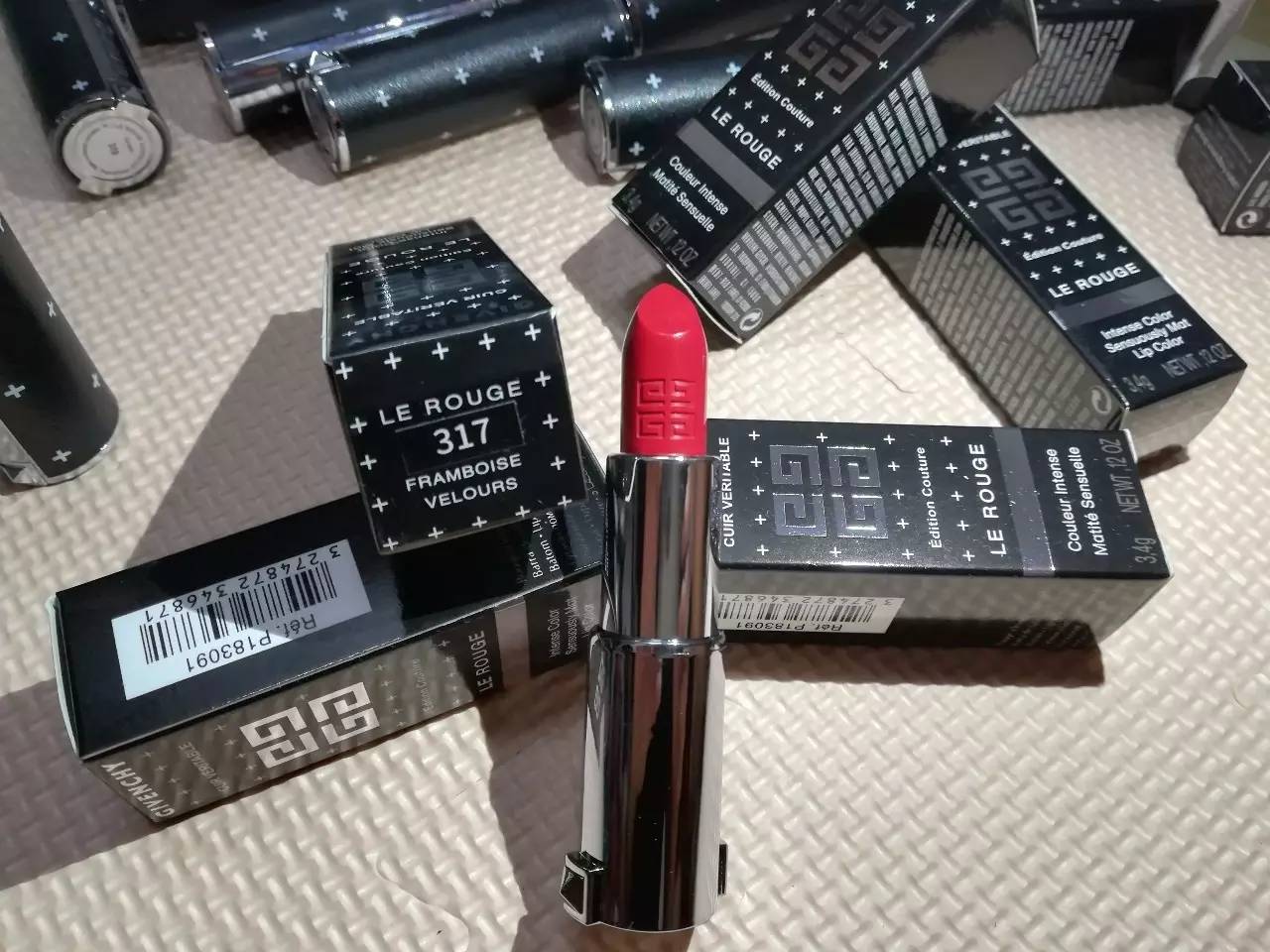 纪梵希口红小样,一日一物限量版